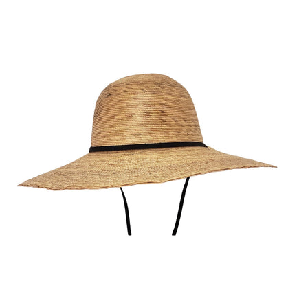 Brown Palm Straw Hat