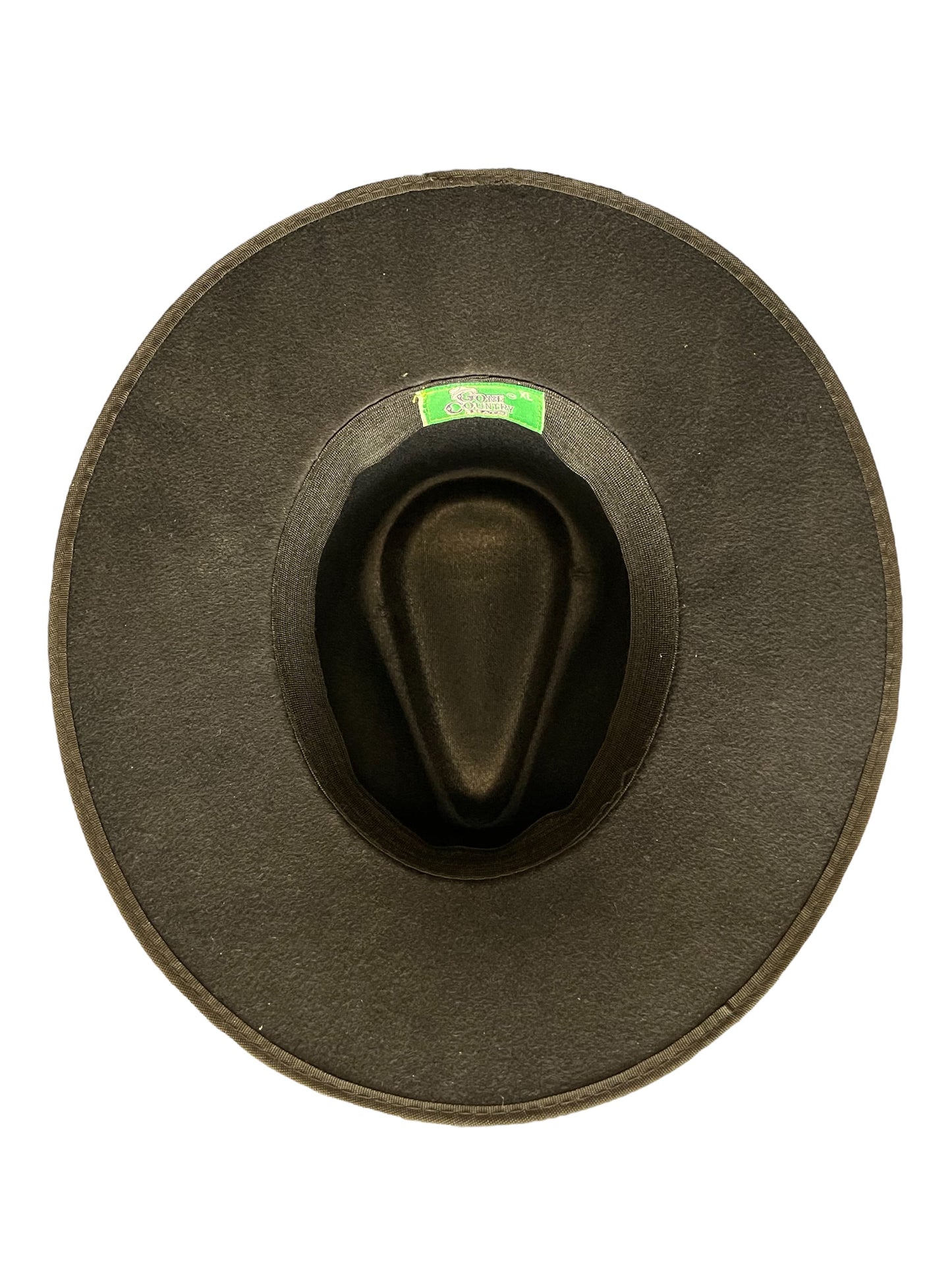 Best Flat Brim cowboy hat – Black Cotton rancher hat with a structured design, ideal for country music festivals and everyday wear