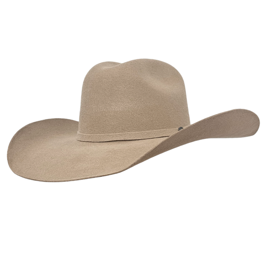 Classic Stockman Chestnut cowboy hat – a high-quality wool cashmere hat designed for true cowboys, country concerts, and everyday Western wear