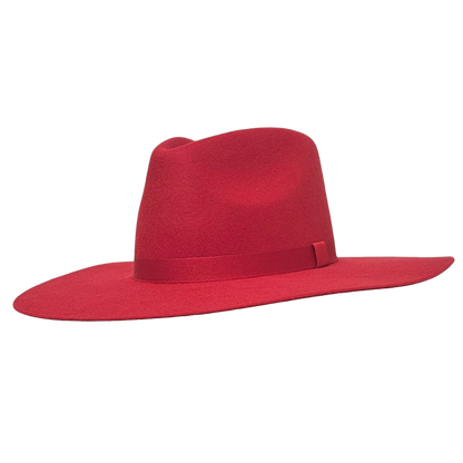 Drifter Red wool cashmere cowboy hat with a classic Western look and premium quality