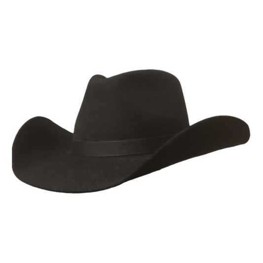 Durango Black Wool Cowboy Hat – Classic Rancher Style Western Hat for Men & Women