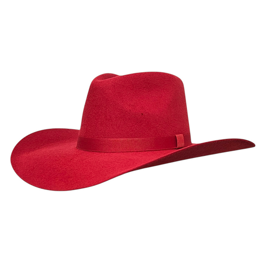 Durango Red Wool Rancher Hat – Stylish Western Cowboy Hat for Rodeo & Ranch Life