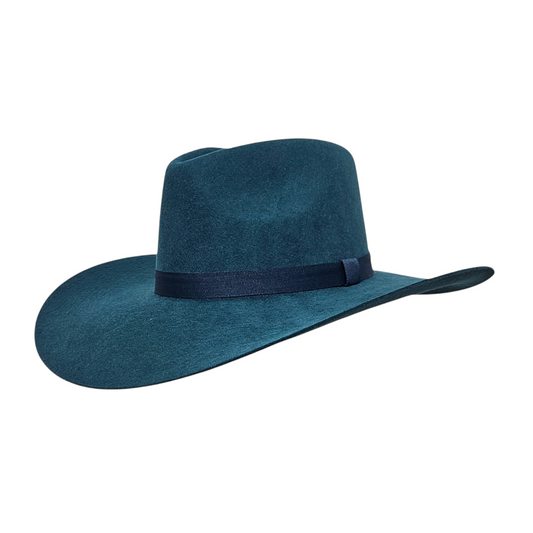 Durango Teal Wool Rancher Hat – Classic Western Cowboy Hat for Rodeo & Ranch Life