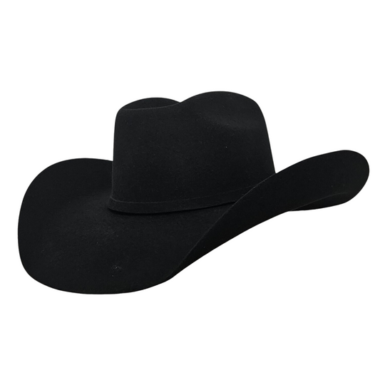 Black Wool Cashmere Cowboy Hat – Cody Style Western Hat for True Cowboys