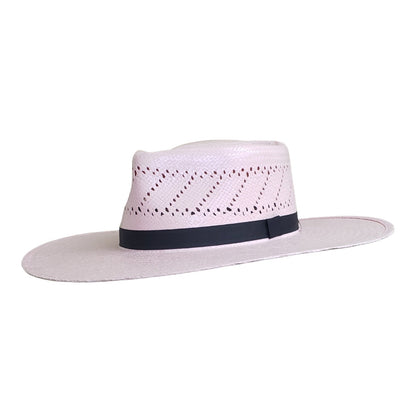 Pink Western Cowboy Hat – Stylish Straw Shantung Rodeo Hat for Country Fashion