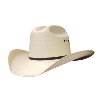 Yellowstone Ivory Straw Shantung Cowboy Hat – Classic Western Hat with Wide Brim