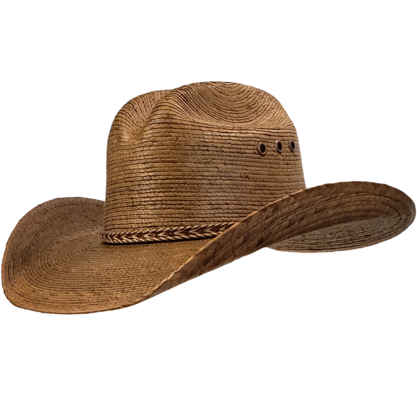 Backroads Brown Palm Cowboy Hat – Durable and Stylish Hat from the Dirt Road Series