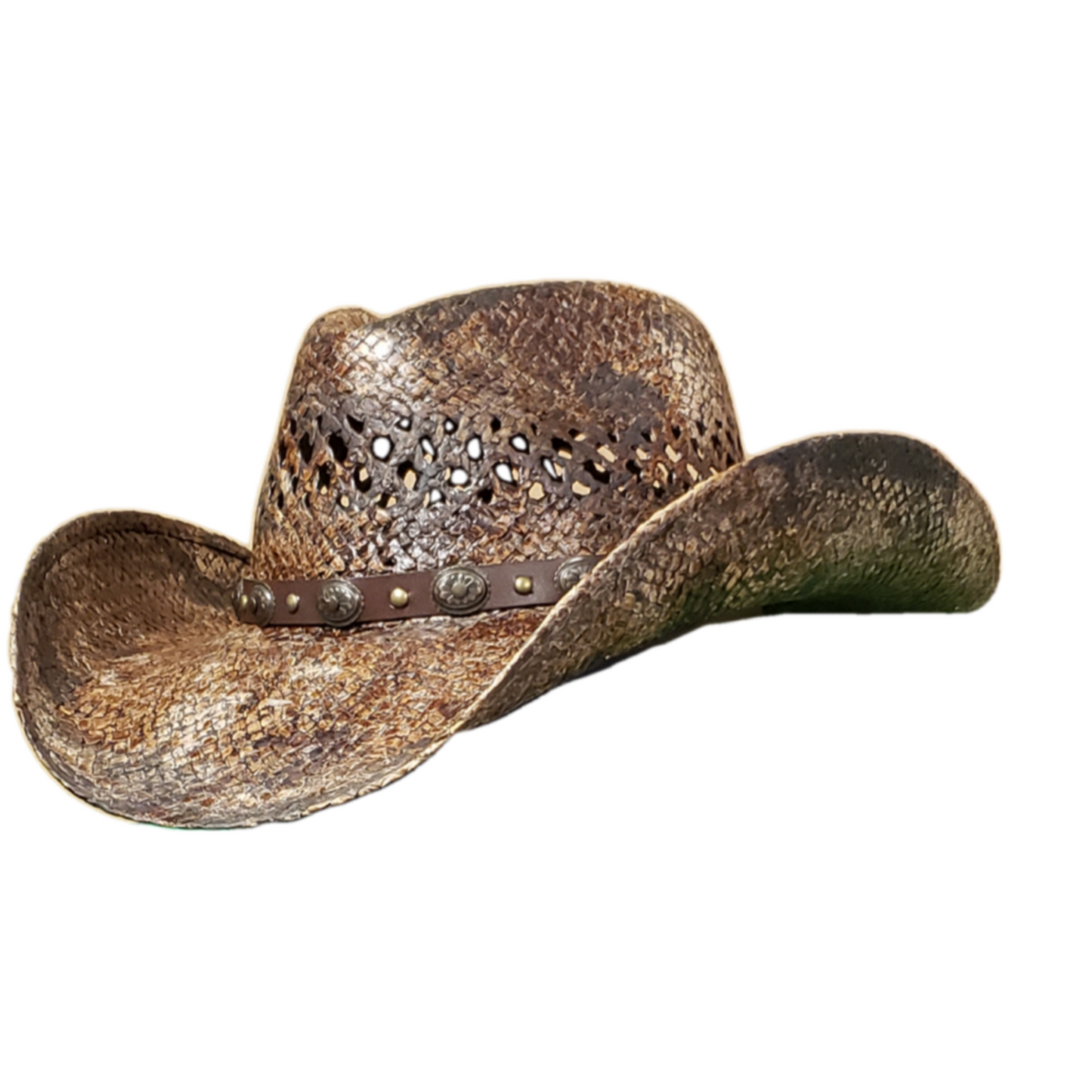 Bender Brown Cowboy Hat – Classic Straw Nante Hat for a Timeless Western Look