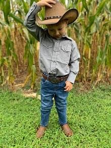 Little boy cowboy on sale hat