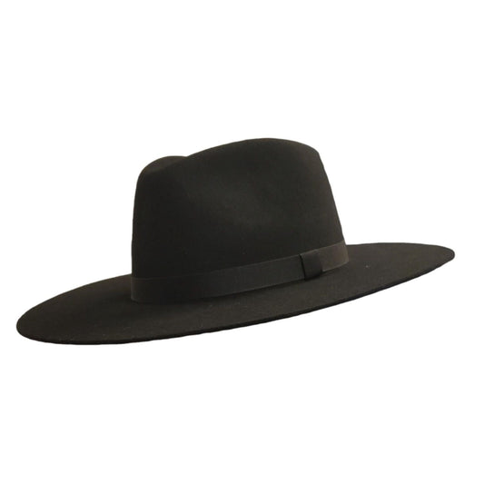 Drifter Black Wool Cashmere Cowboy Hat – Premium Western Hat with Classic Style