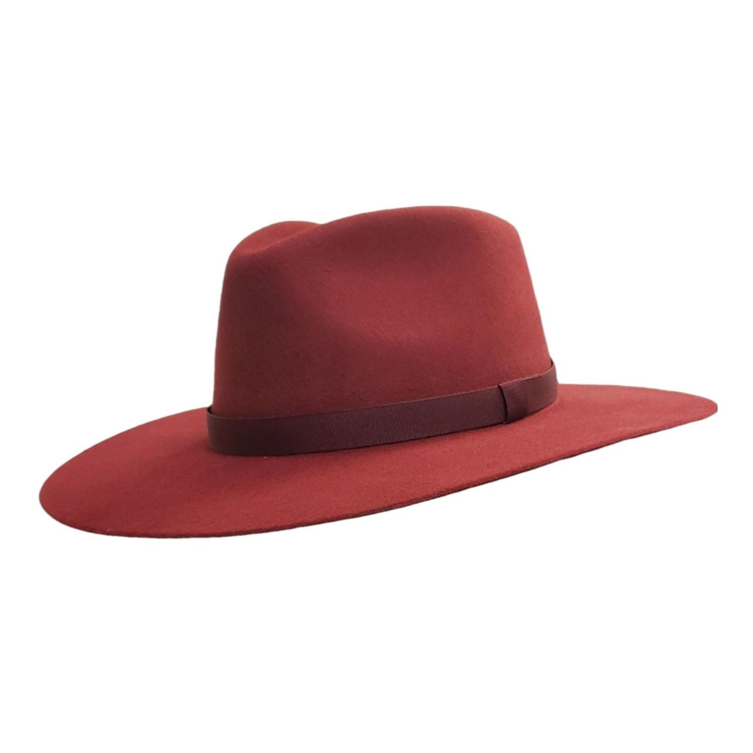 Drifter Wine Wool Cashmere Cowboy Hat – Premium Western Hat with Classic Style