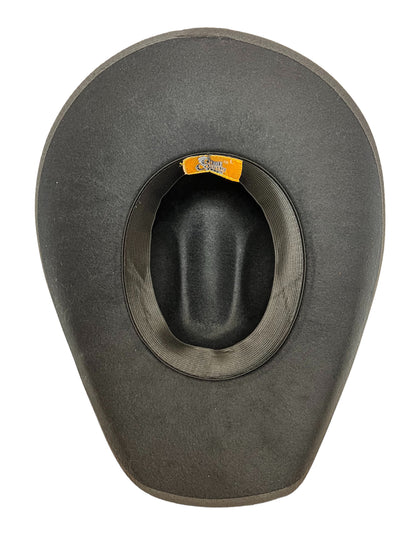 Justin Black Cowboy Hat – Soft Cotton Material with a Classic Western Look