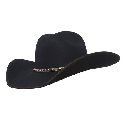 Justin Black Cotton Cowboy Hat – Lightweight and Comfortable Western Hat